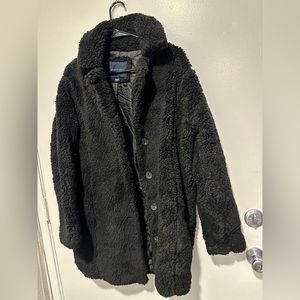 Women’s black Sherpa jacket size XS